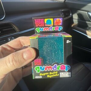 Nee Doh Gumdrop Super Solid Squish (Teal)